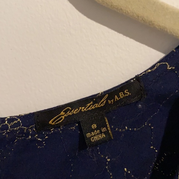 Navy Essentials by Abs Dress - Picture 2 of 4